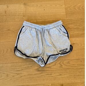 White Fox Shorts Another Level Size M Gray Navy Blue